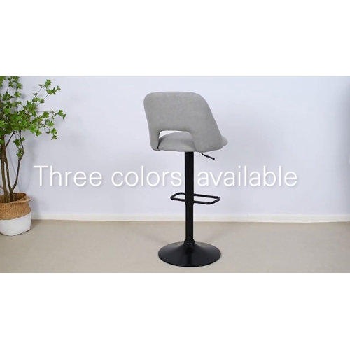 Mercury Row® Bridgette Swivel Adjustable Height Bar Stool & Reviews Wayfair